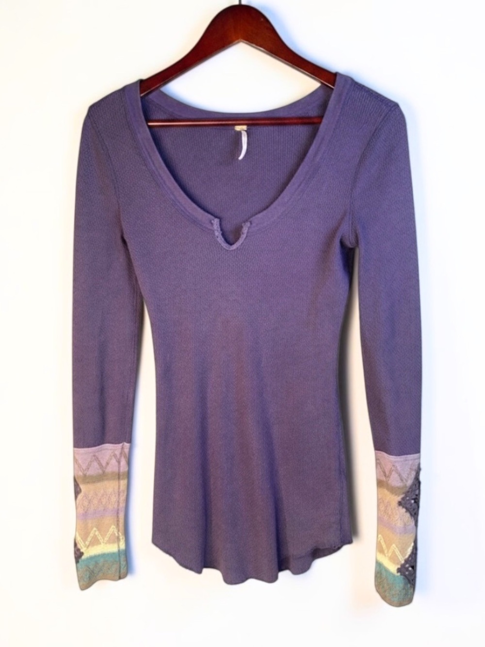 ASO Elena Gilbert Purple Thermal Top The Vampire Diaries Size Medium - Picture 5 of 7